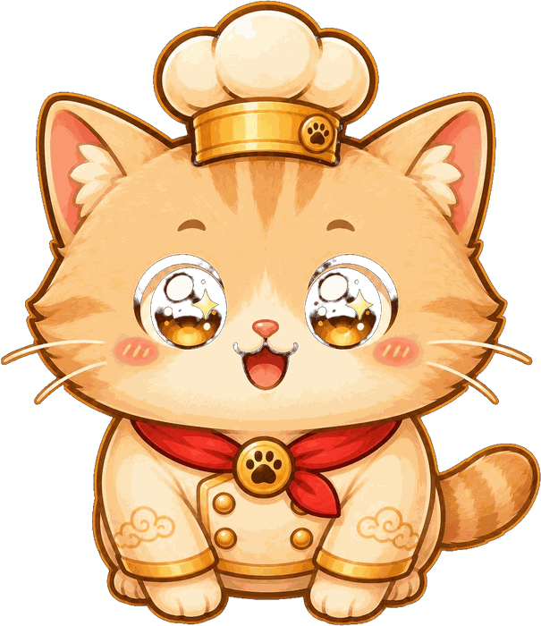 A tan munchkin chef